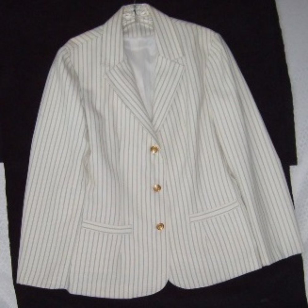 Blazer Paddle & Saddle Cream/Blue PinstripeVintage